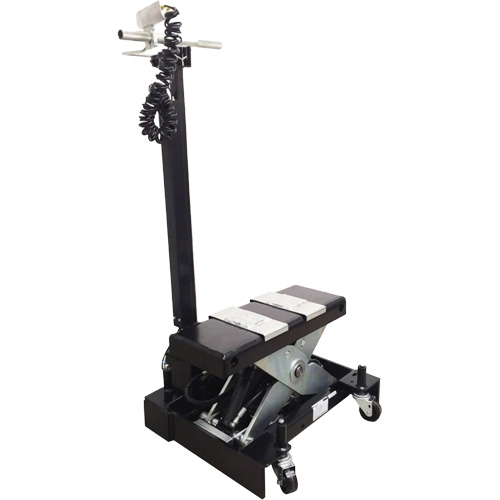 Cric de service de plancher &agrave; profil bas, 12 tonne(s) Capacit&eacute;, 7-1/2" Abaiss&eacute;e, 15" &eacute;lev&eacute;e, Air comprim&eacute;/hydraulique Absolute Business Supply