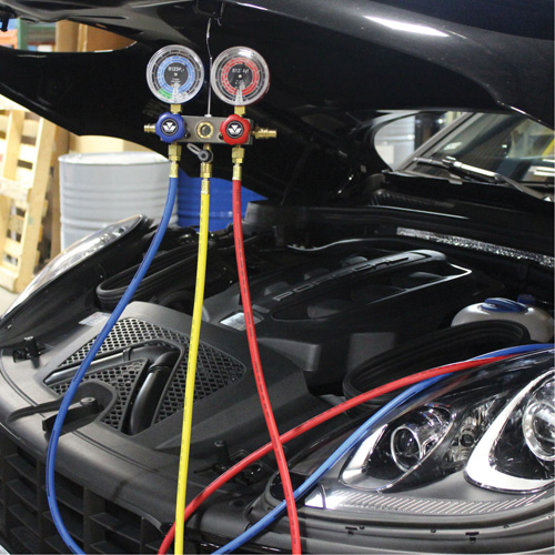 R1234Yf 2-Way Piston Valve Manifold Gauge Set Absolute Business Supply