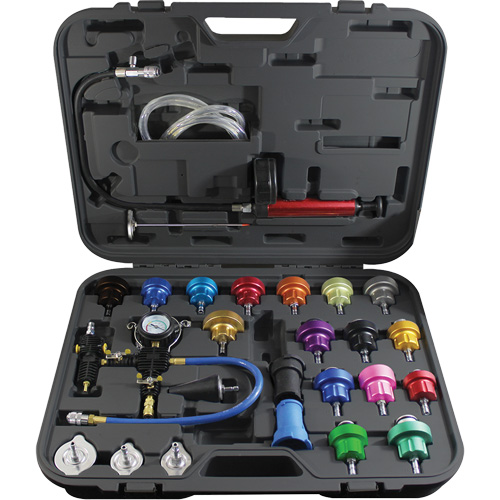 27-Piece Master Radiator Pressure Test Kit Absolute Business Supply
