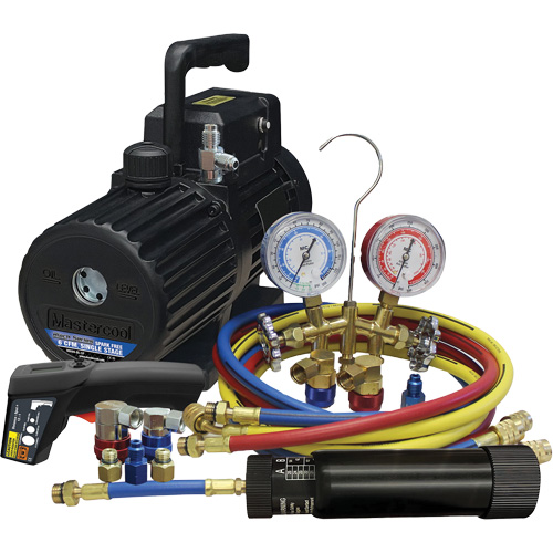 Dual R134A/R1234YF Evacuation & Charging Combo Kit Absolute Business Supply