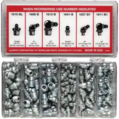 96-Piece Fitting Assortment with Box Absolute Business Supply