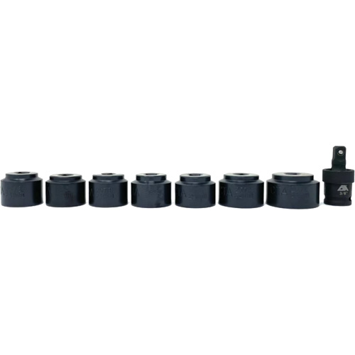 8 Pc. Extra-Low-Profile Oil Filter Socket Set Absolute Business Supply
