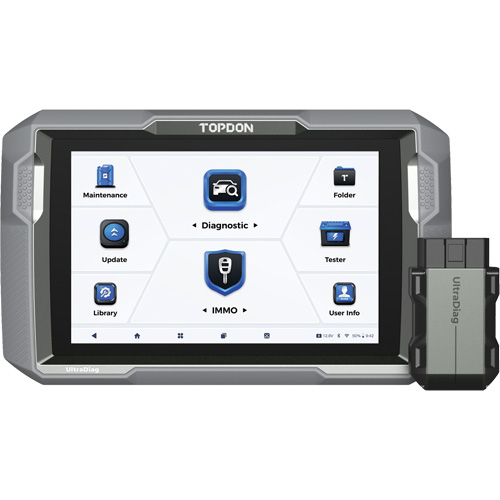 UltraDiag 8" Scan Tool & Key Programming with Bi-Directional Controls Absolute Business Supply
