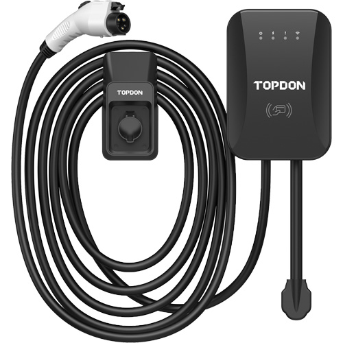 PulseQ AC Home EV Charger with RFID Mode, 40 A, Level 2 AC, Type 1 (SAE J1772) Connector Absolute Business Supply