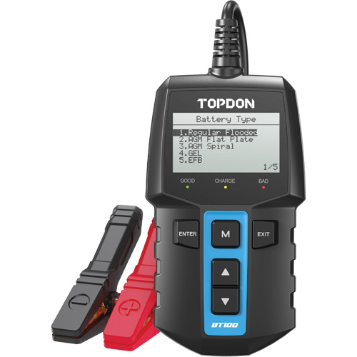 Testeur de batterie 12?V et de syst&egrave;mes BT100 Absolute Business Supply