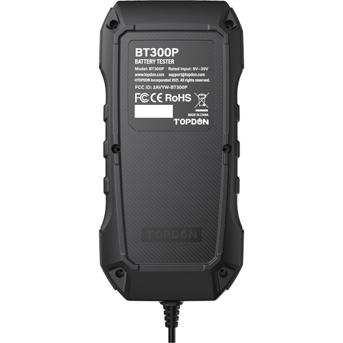 Testeur de batterie, de charge et de d&eacute;marrage BT300P avec imprimante Absolute Business Supply