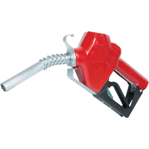 Pistolet de distribution automatique rouge pour diesel Absolute Business Supply