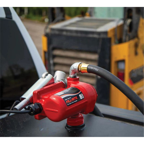 Pompe de transfert de carburant 12 V CC avec pistolet Absolute Business Supply