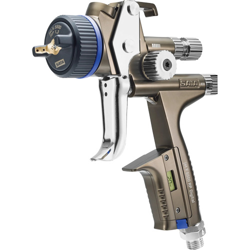 Pistolet de peinture de premi&egrave;re qualit&eacute; pour peinture automobile avec psi num&eacute;rique X5500 RP 1,3 I RPS D, Entr&eacute;e d'air 1/4" NPT, 10,24 pi³/min, Capacit&eacute; 0,6 L/0,9 L, 0,17 psi Absolute Business Supply