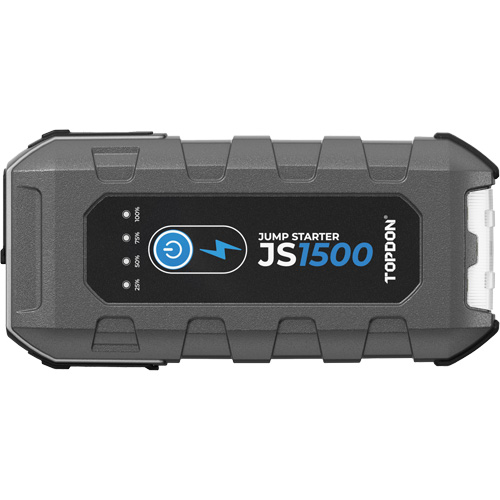 D&eacute;marreur d'appoint, survolteur, banque d'alimentation et lampe de poche JumpSurge1500 Absolute Business Supply