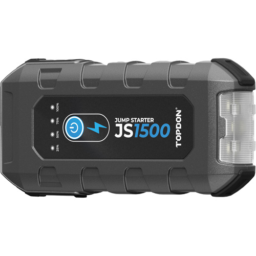 D&eacute;marreur d'appoint, survolteur, banque d'alimentation et lampe de poche JumpSurge1500 Absolute Business Supply
