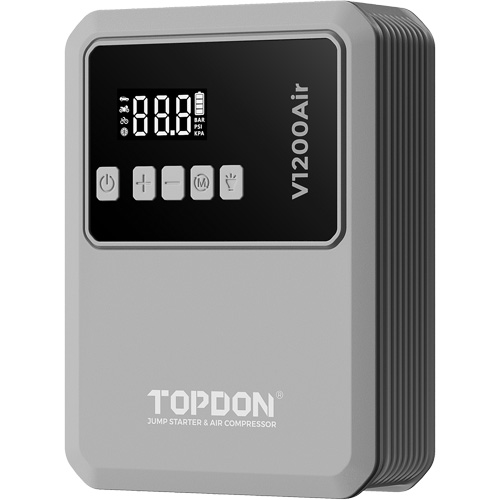V1200Air 2-en-1: d&eacute;marreur de secours de 1200 A de pointe et gonfleur de pneus Absolute Business Supply