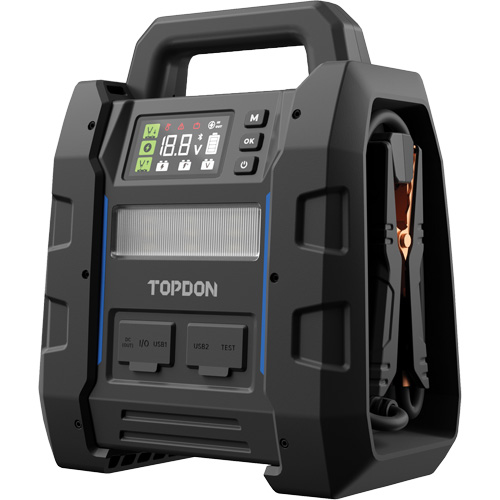 V4500 Plus 2-in-1 4500 Peak Amp Jump Starter, Battery & System Tester Absolute Business Supply
