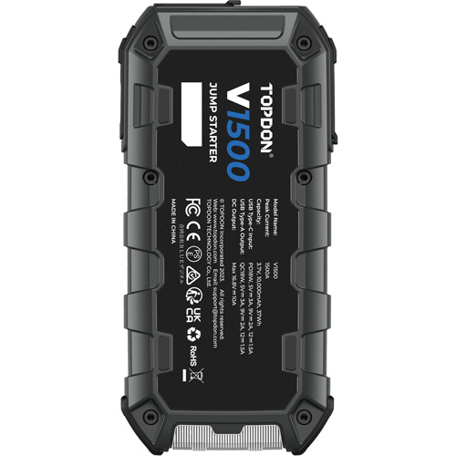 V1500 Jump Starter, Booster, Power Bank & Flashlight Absolute Business Supply