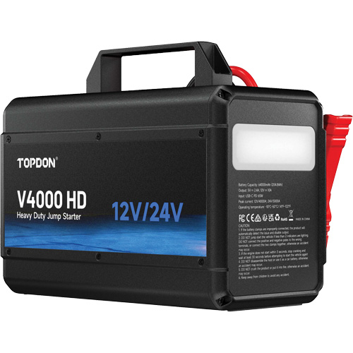 V4000 HD 12V/24V 4000A Jump Starter Absolute Business Supply