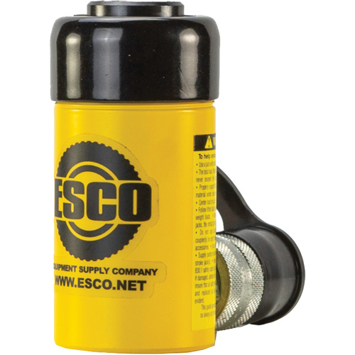 Single-Acting Cylinder Hydraulic Ram, 2.13" Stroke, 10 Ton(s) Capacity, 10000 PSI Absolute Business Supply