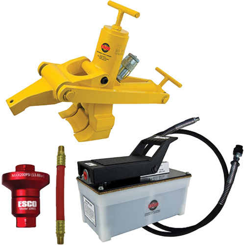 Trousse de d&eacute;monte-talons Combi avec pompe &agrave; air hydraulique de 2,5 pintes Absolute Business Supply