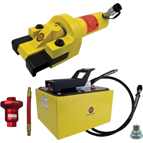 Ensemble de brise-talon pour pneus g&eacute;ants avec pompe hydraulique de 2 gallon Absolute Business Supply