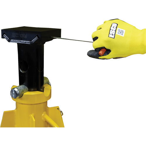 Adaptateur &agrave; dessus plat pour supports de v&eacute;rin ESCO de style haut de 20 et 25 tonnes Absolute Business Supply