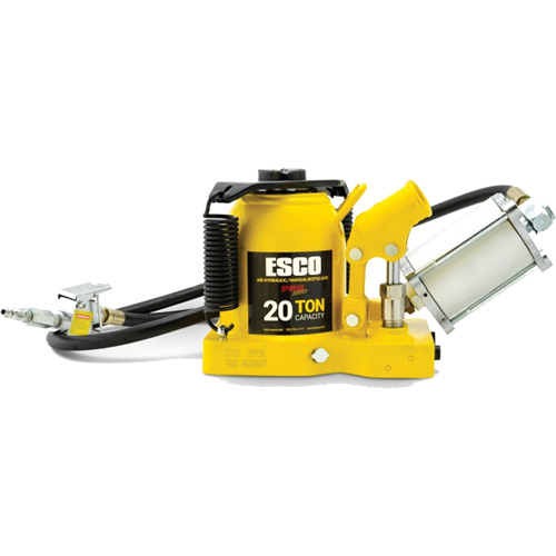 Pro Series “Shorty” Bottle Jack, 20 Ton(s), Air Hydraulic, 12-5/8" Raised Height Absolute Business Supply