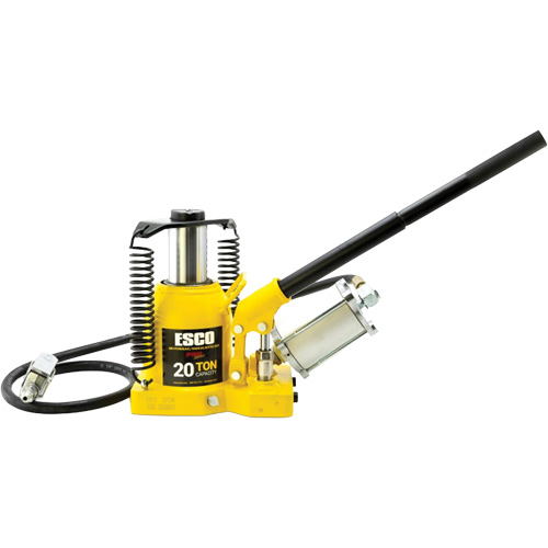 Pro Series “Shorty” Bottle Jack, 20 Ton(s), Air Hydraulic, 12-5/8" Raised Height Absolute Business Supply