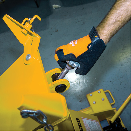 Yellow Jackit Transmission Jack, 2.2 Ton(s) Lifting Capacity Absolute Business Supply