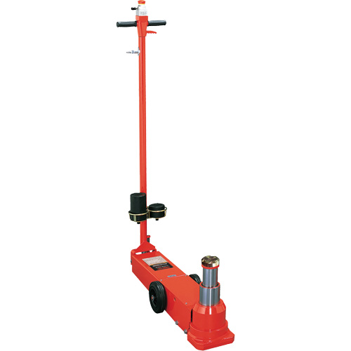 Telescopic Floor Jack, 25 Ton(s)/50 Ton(s), Air Hydraulic Absolute Business Supply