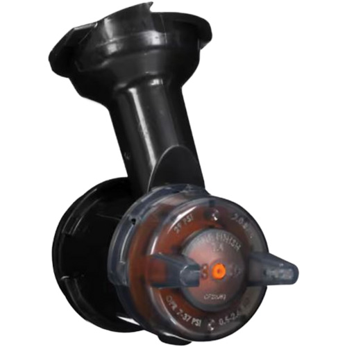 Performance Gravity Fine Finish Atomizing Head - Orange Absolute Business Supply