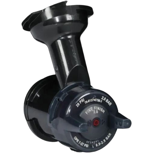 Performance Gravity Fine Finish Atomizing Head - Red Absolute Business Supply