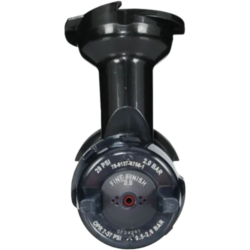 Performance Gravity Fine Finish Atomizing Head - Red Absolute Business Supply