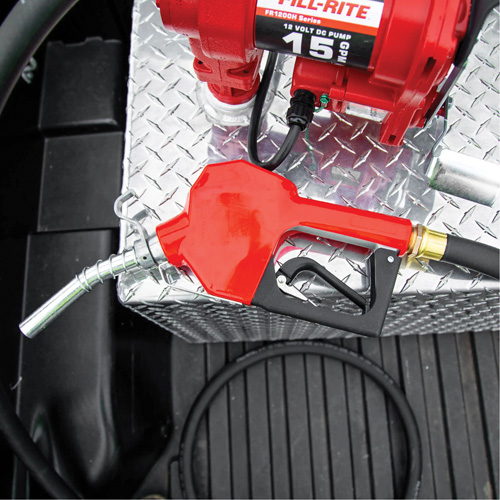 Red Automatic Gasoline Spout Nozzle Absolute Business Supply