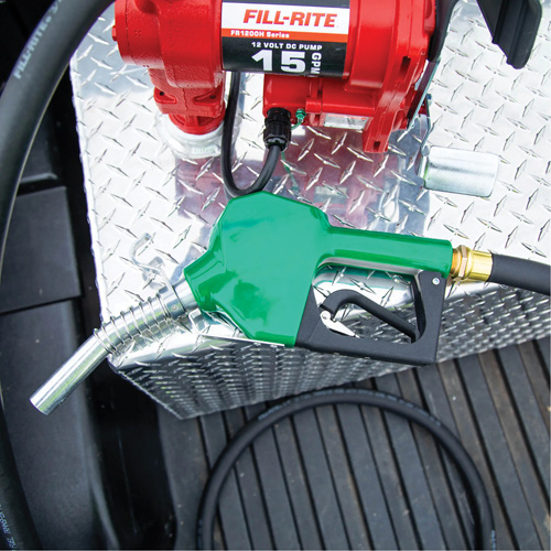Green Automatic Gasoline Spout Nozzle Absolute Business Supply
