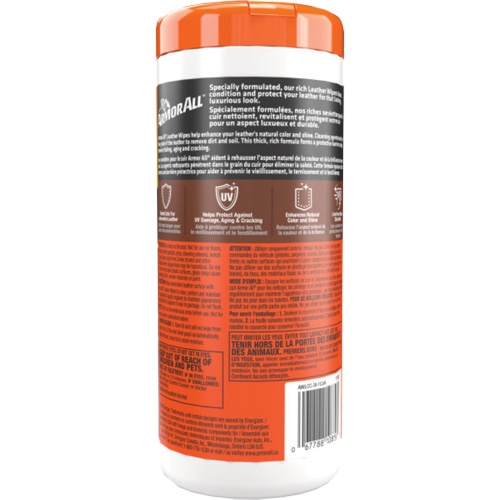 Lingettes nettoyantes et traitement pour cuir Extreme Shield + c&eacute;ramique Absolute Business Supply