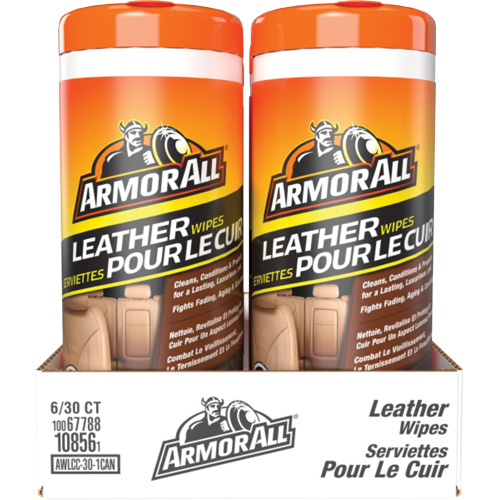 Lingettes nettoyantes et traitement pour cuir Extreme Shield + c&eacute;ramique Absolute Business Supply
