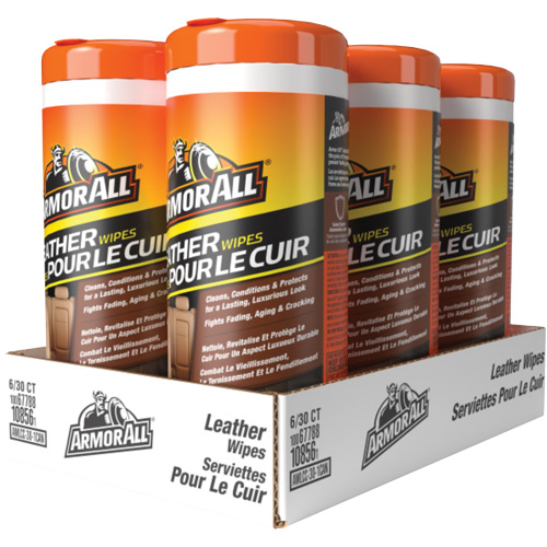 Lingettes nettoyantes et traitement pour cuir Extreme Shield + c&eacute;ramique Absolute Business Supply