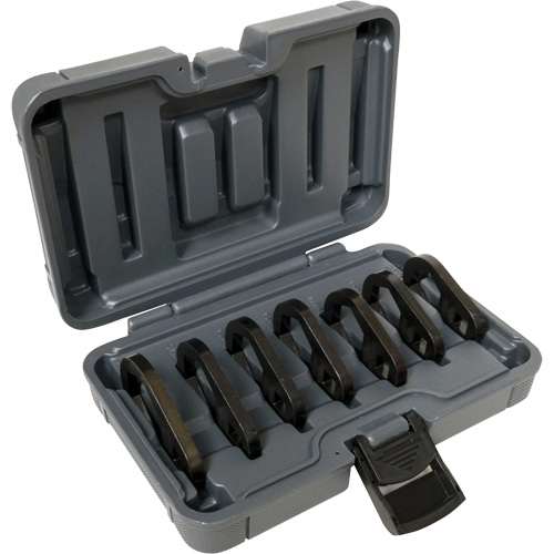 7-Piece Offset Filter Low Profile Wrench Set with Case Absolute Business Supply
