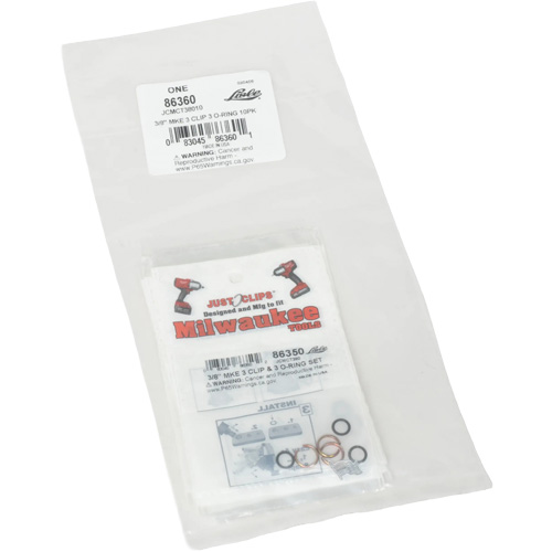 3/8" Clips & O-Rings Set for Milwaukee - Bulk Absolute Business Supply