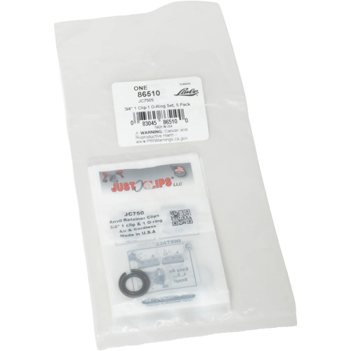 3/4" Clips & O-Rings Set - Bulk Absolute Business Supply