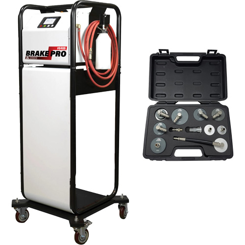 Tall Frame Brake-Pro Pressure Brake Bleeder with Adapters Absolute Business Supply