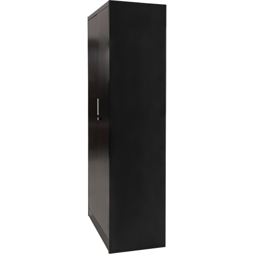 Armoire de rangement combin&eacute;e, 36" la x 18" p x 72" h, Noir Absolute Business Supply