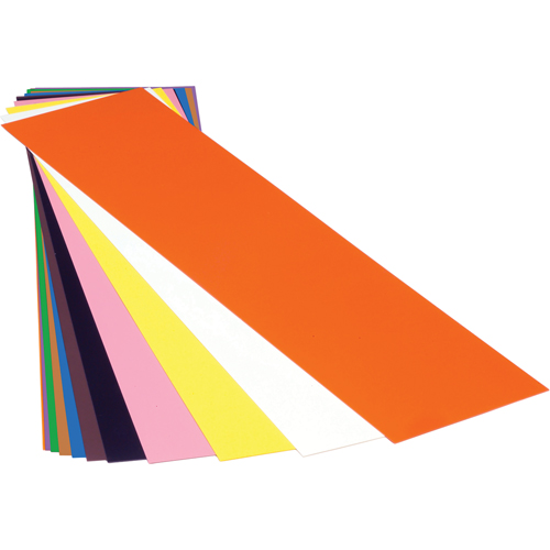 Colour-Coded Plastic Shim Stocks Absolute Business Supply