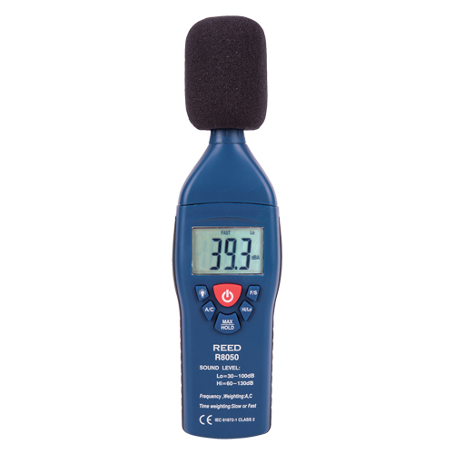 Sonom&egrave;tre avec certificat de calibration, Gamme de mesure 30 - 100 dB/60 - 135 dB Absolute Business Supply