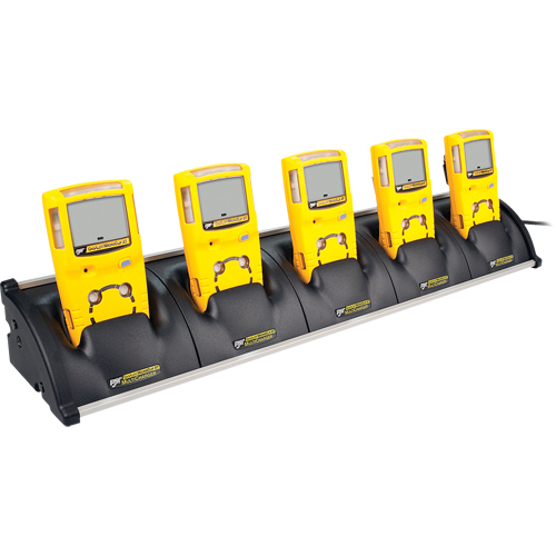 BW GasAlertMicroClip XT Multi-Gas Detectors -Five Unit Cradle Charger Absolute Business Supply