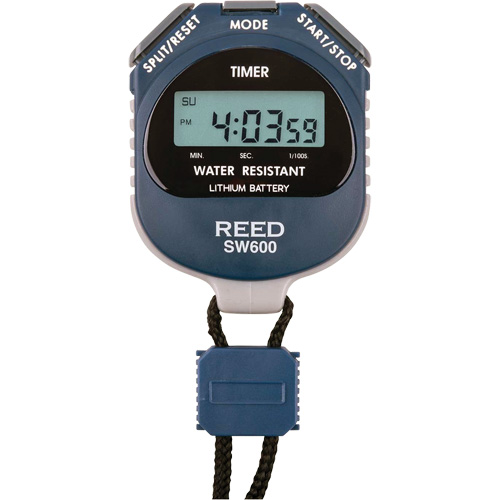 REED SW600 Stopwatch, Digital, Water Resistant Absolute Business Supply