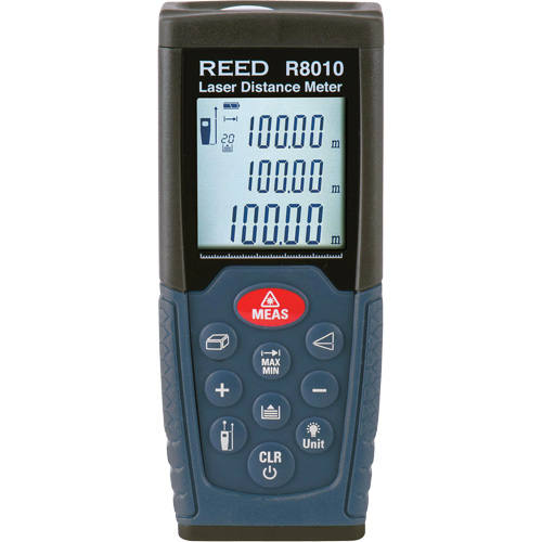 Laser Distance Meters, 0.17' - 328' (0.05 m - 100 m) Range Absolute Business Supply