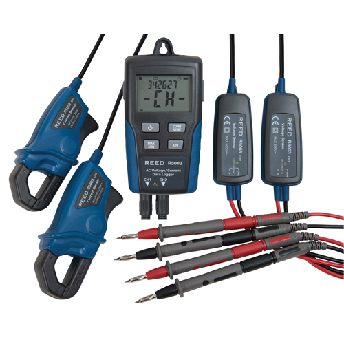 Voltage/Current Data Loggers, 10 V - 600 V, Display Alert Absolute Business Supply