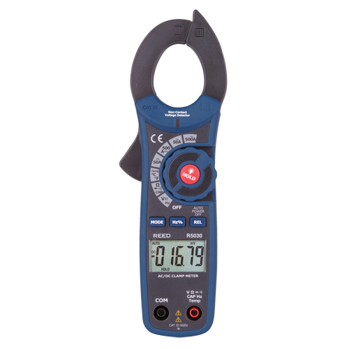 True RMS Clamp Meter, AC/DC Voltage, AC/DC Current Absolute Business Supply