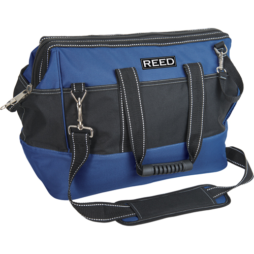 Industrial Tool Bag, Polyester, 33 Pockets, Black/Blue Absolute Business Supply