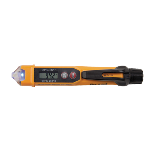 Non-Contact Voltage Tester with Infrared Thermometer Absolute Business Supply