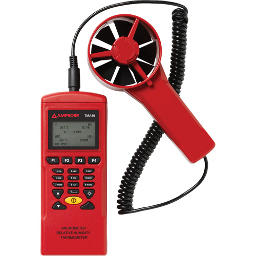 An&eacute;mom&egrave;tre TMA40-A, Enregistrement des donn&eacute;es, Gamme de v&eacute;locit&eacute; d'air de 0,4 - 32 m/sec Absolute Business Supply